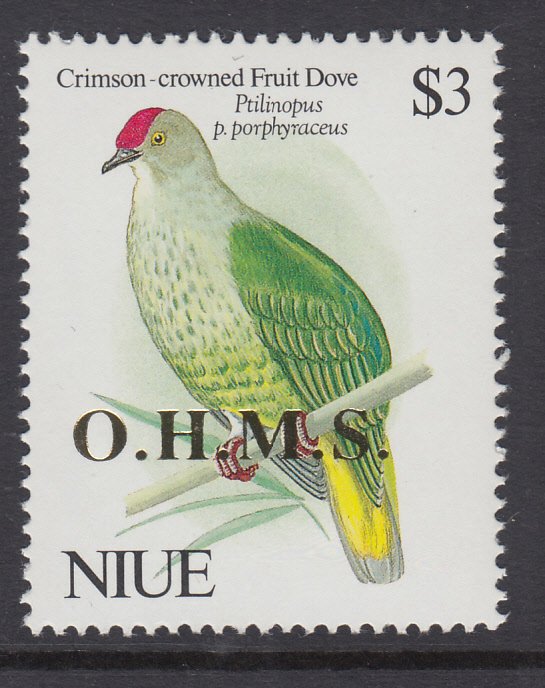 Niue O26 Bird MNH VF