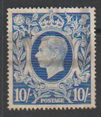 GB George VI  SG 478b spacefiller heavier cancel