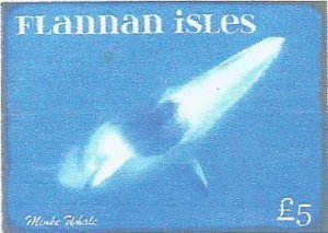 FLANNAN IS - 2014 - Whale - Imp Single Stamp - Mint Never Hinged - Private Issue