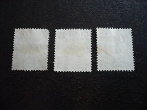 Stamps - India - Scott# 169,171,172a - Used  Partial Set of 3 Stamps