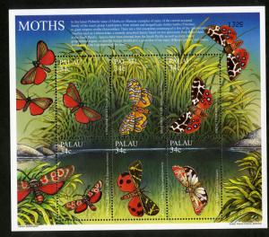 PALAU 620 MNH S/S SCV $6.25 BIN $3.75 INSECTS