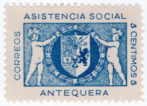 (I.B) Spain Civil War Cinderella : War Charity 5c (Antequera)