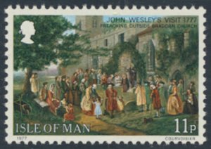 Isle of Man GB  SC#107  SG 105 John Wesley MNH  see details & scan