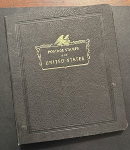 US Postage Stamp White Ace Commemorative Album Empty w/100+ Pages #4