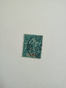 Stamps French Guiana Scott #35 used