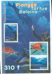 French Polynesia #1010a Mint (NH) Souvenir Sheet
