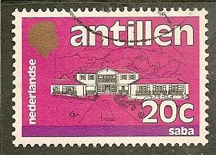 Netherlands Antilles  Scott    499   Saba   Used     