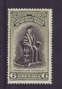 1951 Grenada 6c BWI Mint SG186.