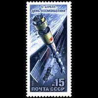 RUSSIA 1988 - Scott# 5653 Cosmonauts Day Set of 1 NH