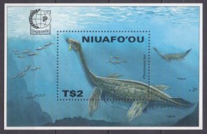 1995 Niuafo'ou 291/B16 Dinosaurs 9,00 €