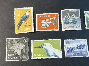 NAURU # 49-56-MINT/NEVER HINGED-----COMPLETE SET------1963-65