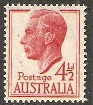 Australia 1952 Scott 237 King George VI MH