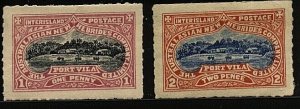 NEW HEBRIDES 1897 Inter Island local post set - fresh unhinged mint........22670