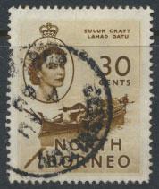 North Borneo  SG 381  SC# 270  Used   see scan  