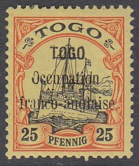 Togo 159 MVLH (see Details) CV $80.00