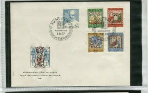 SWITZERLAND; 1967 early Pro Patria issue FDC Cover fine used item