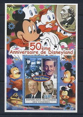 2005  50th disneyland #1 4 values mickey mouse hans christian andersen 