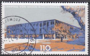 Germany  SC #1994 Stamp 1998 PARLIAMENT BUILDINGS - Used