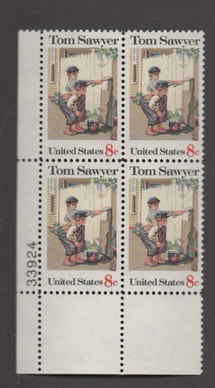 SCOTT # 1470  unused OG MNH  plate block of 4