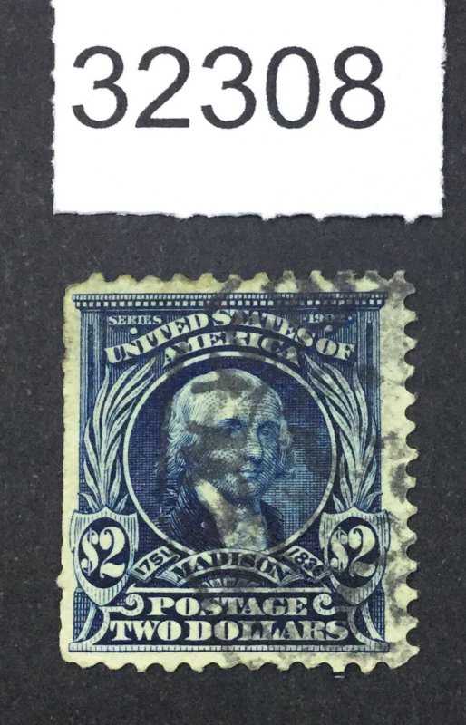 US STAMPS #312 USED LOT #32308