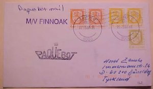 FINLAND  PICTORIAL CANCEL UNLISTED PAQUEBOT 1997 ARHUS