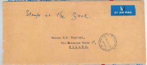 61375 -  British KUT - POSTAL HISTORY: COVER from THOMSON'S FALLS to ISRAEL 1962