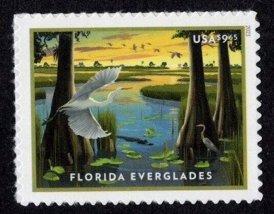 U.S. - 5751 - Florida Everglades -   EXTRA FINE - Never Hinged