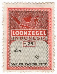 (I.B) Indonesia Revenue : Wages Tax 25c (Loonzegel)