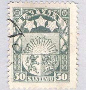 Latvia 151 Used Coat of Arms 1929 (BP73815)