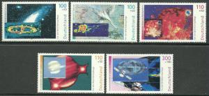 Germany #B855-9 MNH Set, Space Stuff