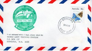 SPACE SHUTTLE CHALLENGER LAUNCH,  AUSTRALIA   1985  FDC15133