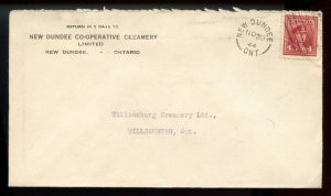 ?New Dundee split ring 1944 war issue, cover Canada