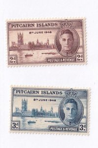 PITCAIRN ISLANDS A NICE SELECTION OF KGV1 & QE11 ISSUES MNH AND USED