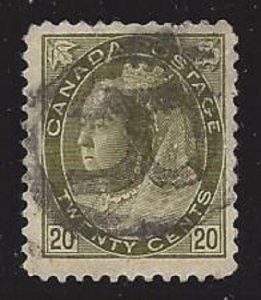 Canada #84 Used VF CV $120