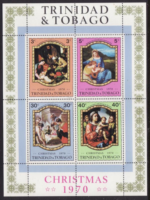 Trinidad & Tobago #194b F-VF Mint NH ** Christmas Paintings