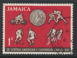 Jamaica SG 197  Used SC# 197 Caribbean Games  see details