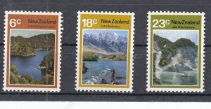 New Zealand 1972 Lakes set Sc# 507, 509-10   MNH