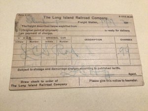 United States The Long Island Railroad Company 1910 postal card 66918
