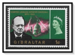 Gibraltar #172 Churchill Memorial MH