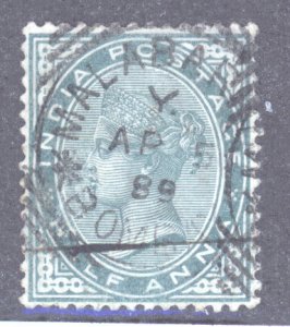 India, Scott #36, Used