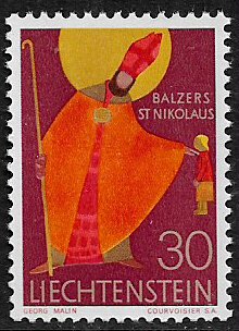 Liechtenstein #433 MNH Stamp - St. Nicholas