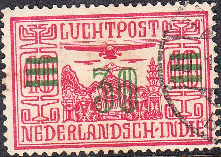 Netherlands Indies #C12  Used