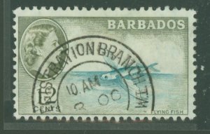 Barbados #242v Used Single