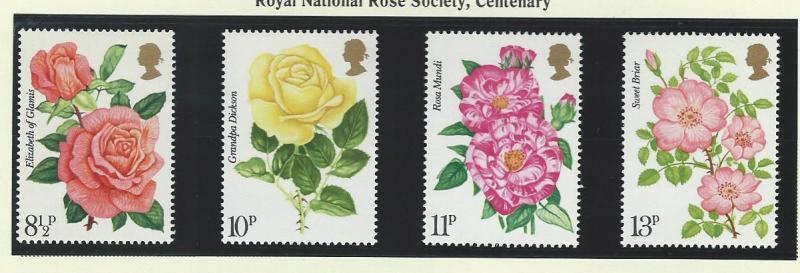 Great Britain  MNH sc 786 - 789