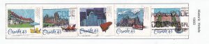 CANADA  1993 -  CPR Hotels  - Used set # 1467-1471