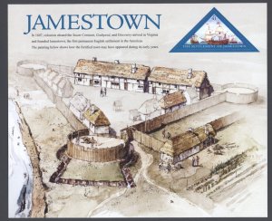 2007 US Scott #4136 41c Jamestown Pane of 20 MNH