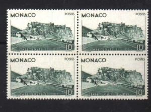 Monaco #176 XF/NH Rare Block