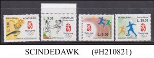 HONDURAS - 2008 OLYMPIC GAMES BEIJING - 4V - MINT NH