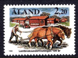 Aland 30 Horses MNH VF