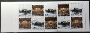 Faroe Islands #329a Used Complete Booklet CV$12.50